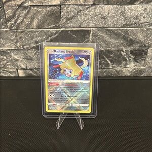 Pokémon Radiant Jirachi 120/195 Holo Rare Card from the Silver Tempest Set M/NM